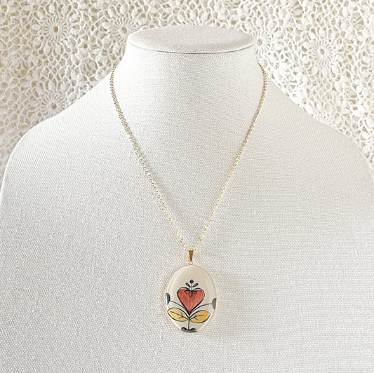 Johnson Bros. Hearts and Flowers Pendant